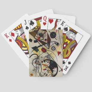 Kandinsky Transverse Ongebroken Lijn Pokerkaarten