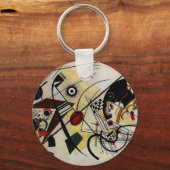 Kandinsky Transverse Ongebroken Lijn Sleutelhanger (Voorkant)