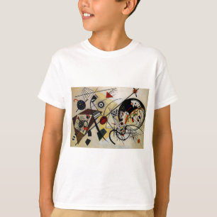 Kandinsky Transverse Ongebroken Lijn T-shirt