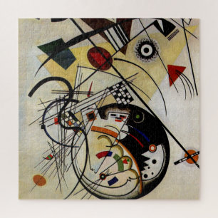 Kandinsky Transverse Unbroken Line Abstract Legpuzzel