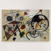 Kandinsky Transverse Unbroken Line Abstract Legpuzzel (Horizontaal)