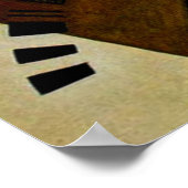 Kandinsky Transverse Unbroken Line Art Poster (Hoek)