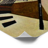 Kandinsky Transverse Unbroken Line Art Poster (Hoek)