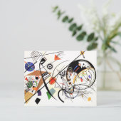 Kandinsky Tranverse Line briefkaart (Staand voorkant)