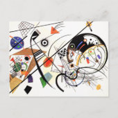 Kandinsky Tranverse Line briefkaart (Voorkant)