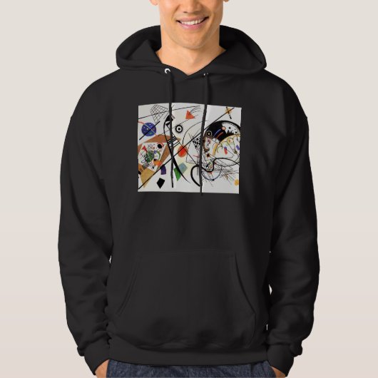 Kandinsky Tranverse Line Hoodie (Voorkant)
