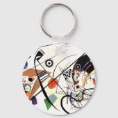 Kandinsky Tranverse Line Sleutelhanger (Voorkant)