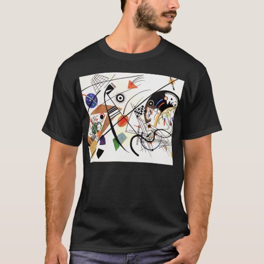 Kandinsky Tranverse Line T-shirt (Voorkant)