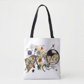 Kandinsky, Traverse Line 1923 Tote Bag (Voorkant)