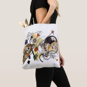 Kandinsky, Traverse Line 1923 Tote Bag (Dichtbij)