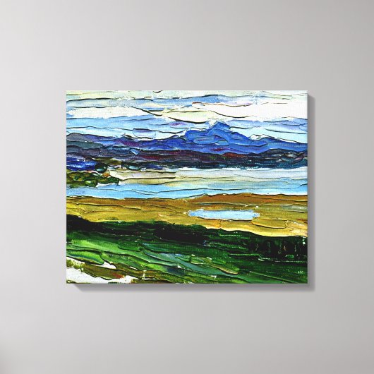 Kandinsky - Tunis, De Baai Canvas Afdruk (Voorkant)