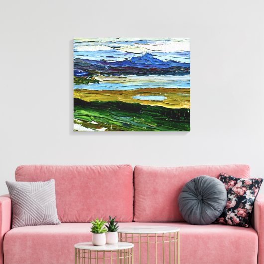 Kandinsky - Tunis, De Baai Canvas Afdruk (Insitu (Woonkamer))