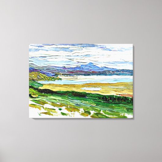 Kandinsky - Tunis, de baai Canvas Afdruk (Voorkant)