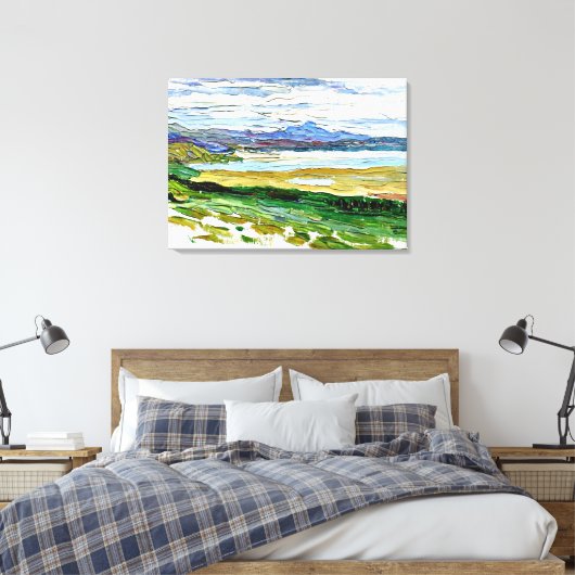 Kandinsky - Tunis, de baai Canvas Afdruk (Insitu (Slaapkamer))