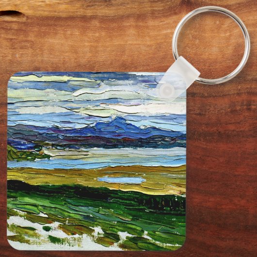 Kandinsky - Tunis Sleutelhanger (Achterkant)