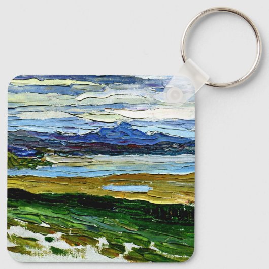 Kandinsky - Tunis Sleutelhanger (Achterkant)