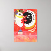 KANDINSKY - TUSSENIN (Entre deux) - 1934 - Canvas Afdruk (Voorkant)