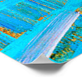 Kandinsky - Twee Huizen Poster (Hoek)