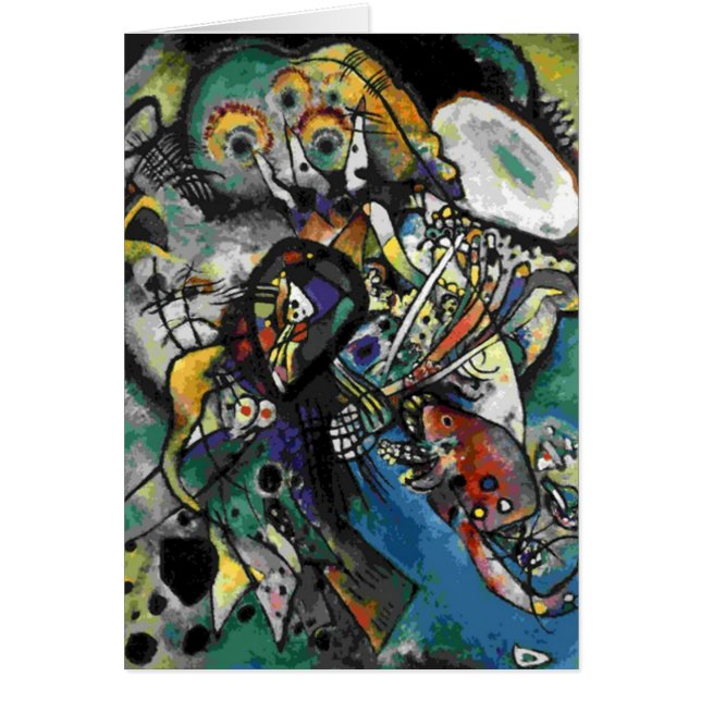 Kandinsky - Twee ovalen (Voorkant)