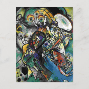 Kandinsky - Twee ovalen Briefkaart