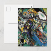 Kandinsky - Twee ovalen Briefkaart (Voorkant / Achterkant)