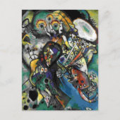 Kandinsky - Twee ovalen Briefkaart (Voorkant)