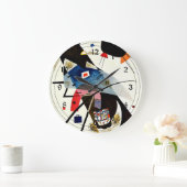 Kandinsky - Twee Zwarte Vlekken Grote Klok (Huis)