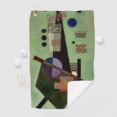 Kandinsky - Uitgebreid, populair abstract schilder Golfhanddoek (Insitu)