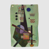 Kandinsky - Uitgebreid, populair abstract schilder Golfhanddoek (Voorkant)