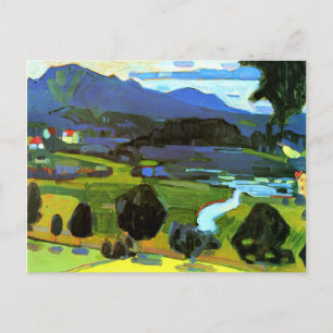 Kandinsky - Uitzicht over het Staffelsee Briefkaart