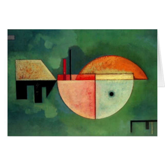 Kandinsky Upward Abstract schilderen (Voorkant Horizontaal)