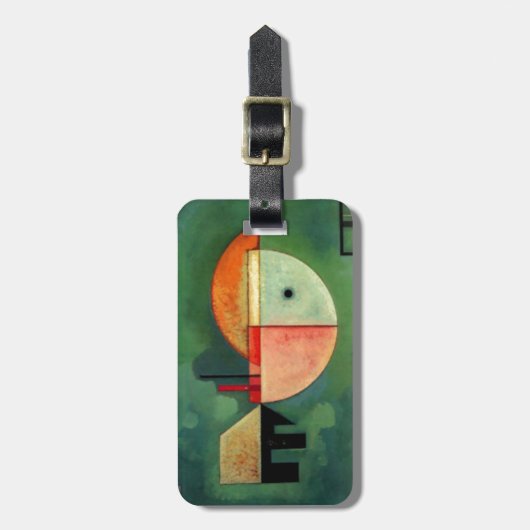 Kandinsky Upward Abstract schilderen Bagagelabel (Voorkant verticaal)