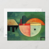 Kandinsky Upward Abstract schilderen Briefkaart (Voorkant / Achterkant)