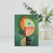 Kandinsky Upward Abstract schilderen Briefkaart (Staand voorkant)