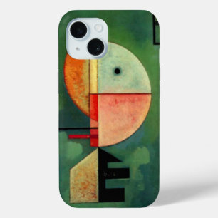 Kandinsky Upward Abstract schilderen iPhone 15 Case