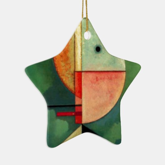 Kandinsky Upward Abstract schilderen Keramisch Ornament (Rechts)