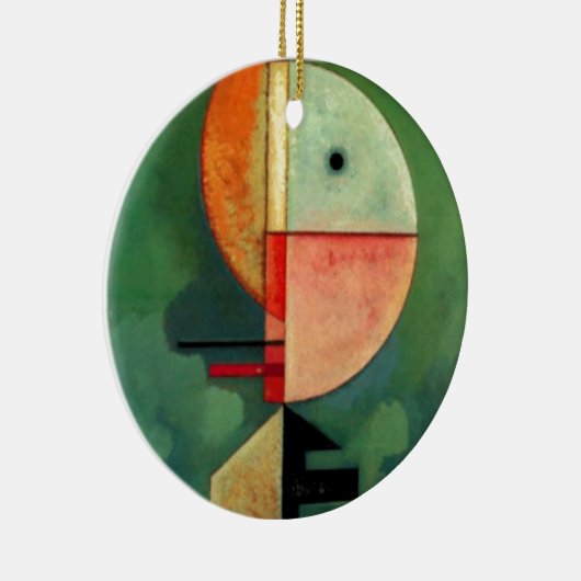Kandinsky Upward Abstract schilderen Keramisch Ornament (Rechts)
