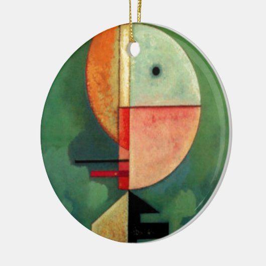 Kandinsky Upward Abstract schilderen Keramisch Ornament (Links)