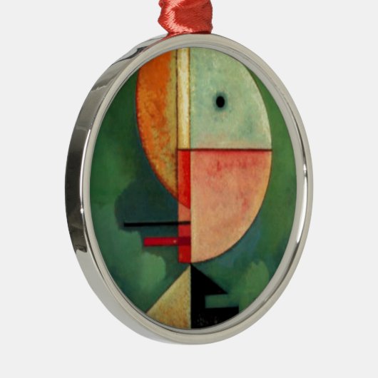 Kandinsky Upward Abstract schilderen Metalen Ornament (Rechts)
