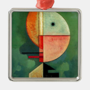 Kandinsky Upward Abstract schilderen Metalen Ornament