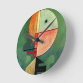 Kandinsky Upward Abstract schilderen Ronde Klok (Hoek)