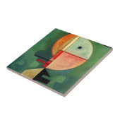 Kandinsky Upward Abstract schilderen Tegeltje (Zijkant)