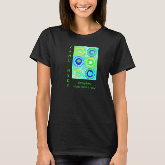 Kandinsky van Kadie en Samantha T-shirt (Voorkant)
