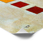 Kandinsky - Van-Naar Perfect Poster (Hoek)