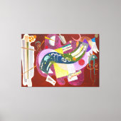 KANDINSKY - VARIEGATED BLACK (Noir bigarré) - 1935 Canvas Afdruk (Voorkant)