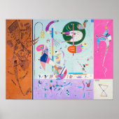Kandinsky Various Parts Poster (Voorkant)