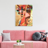 Kandinsky - Vaste punten Canvas Afdruk (Insitu (Woonkamer))