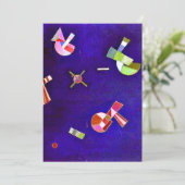Kandinsky - Vaste vlucht, kleurrijke abstracte kun Kaart (Staand voorkant)