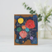 Kandinsky - Veiled Glow Briefkaart (Staand voorkant)