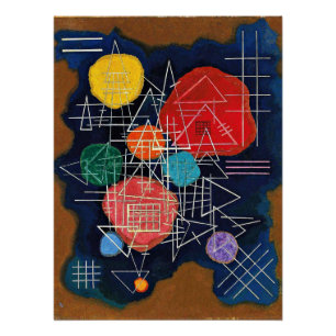Kandinsky - Veiled Glow Perfect Poster